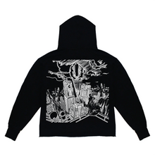 Load image into Gallery viewer, Black Batman Heavyweight Hoodie