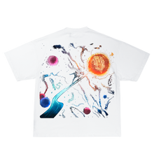 Load image into Gallery viewer, White Silver Surfer Heavyweight T shirt